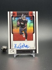 2021 Panini One Day One Signatures Red /15 RC Kyle Pitts #107 Sweet Color Match