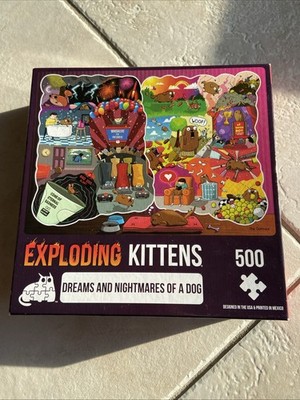 Oceana House Puzzle Exploding Kittens  Dreams and Nightmares of a Dog  [USED]