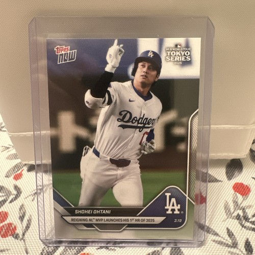 2025 MLB Topps NOW # 5 TOKYO SERIES SHOHEI OHTANI 1ST HR 2025 