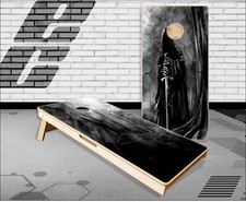 Grim Reaper Trees Cornhole Boards Bean Bag Toss Game
