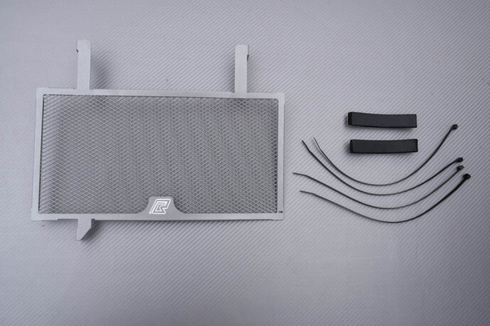 Grille de radiateur Suzuki V-Strom 1000 protégeant des projections de gravillons
