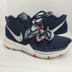 Nike-Kyrie-5-Multi-color-Galaxy-Navy-Blue-Mens-Size-9-5-Shoes-A02918-900-B-Ball