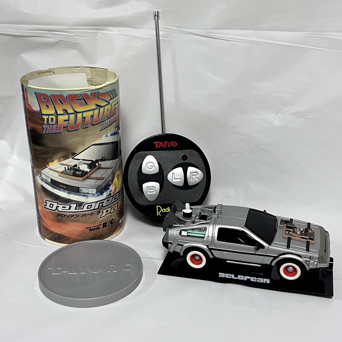 【美品】Back to the Future〈DeLorean／3台／USJ〉 TAIYO Back to the Future Part III Delorean R/C 2001 USJ