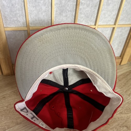 Lewis University Early 90s 7 1/4 Fitted Hat New Era Pro Model Made In USA Embroi - Picture 16 of 16