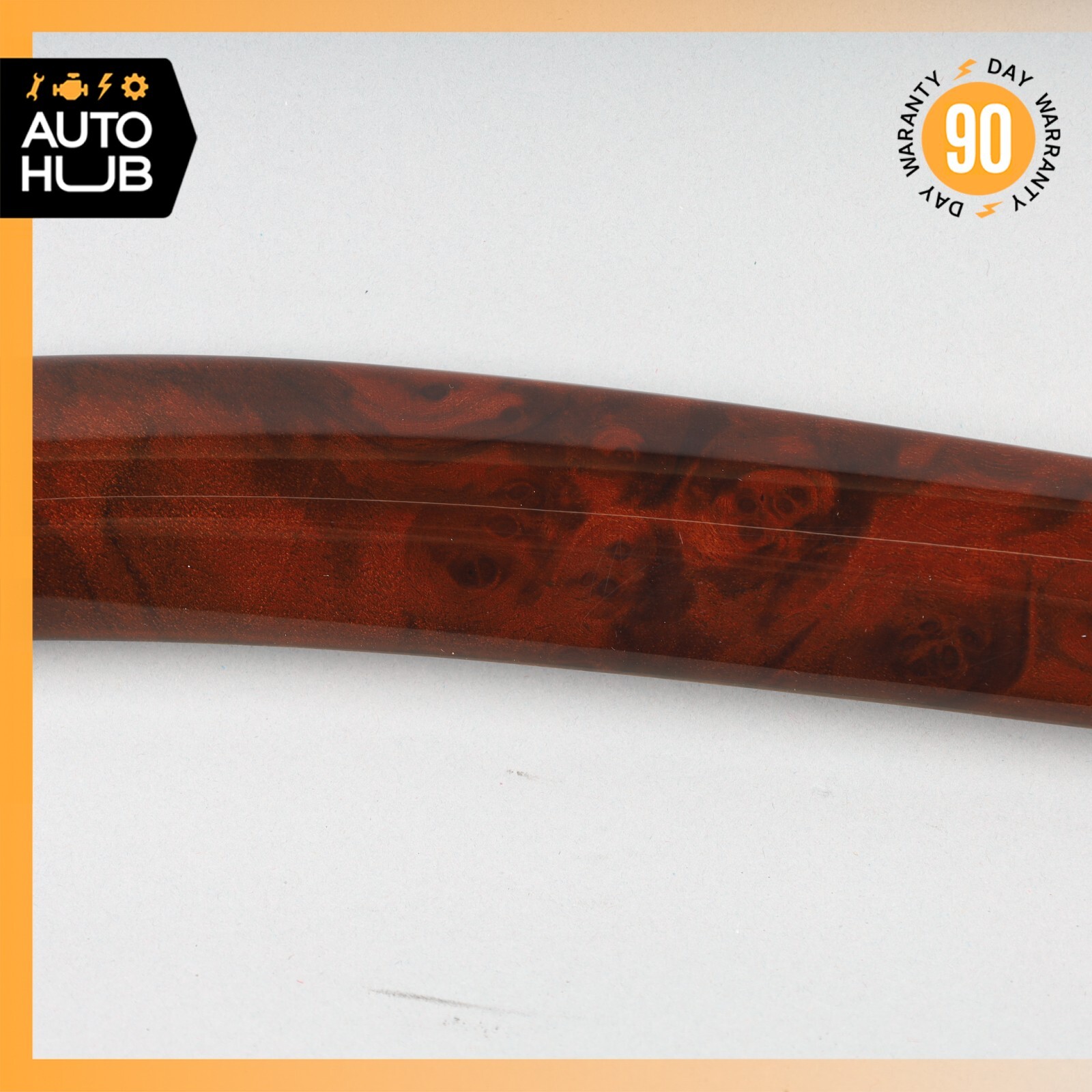 08-19 Maserati GranTurismo M145 Coupe Rear Right Side Door Panel Trim Wood OEM