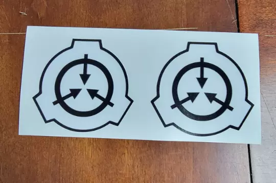 Copy of SCP Foundation Logo (W) | Pin