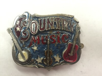 music belt buckle