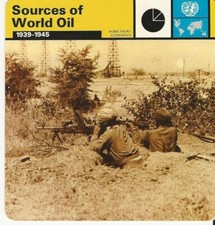 1977 Edito-Service, World War II, #49.11 Sources of World Oil