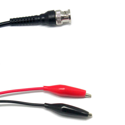 Signal Testing Clip Leads AideTek BNC To Alligator Clip Test Cable
