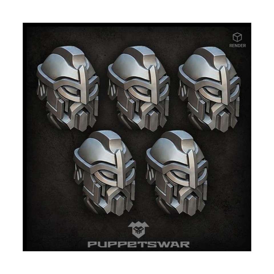 Puppetswar SF Mini Heads 32mm Viking Helmets Pack New eBay
