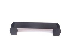 Black Strap Pull Handle 8" Total Length 6" x 1-1/8" m8 Holes