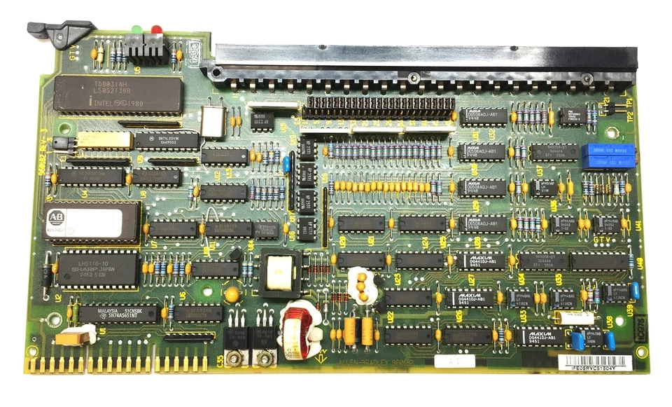 Placa de circuito PCB Rockwell Automation/AB 960182 con gabinete (1771-IFE A) USADA Foto 3 de 4