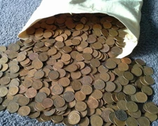 💎  Lot of 300 Canada One Cent (Penny) Mixed Dates Coins! 6 Rolls! 💎