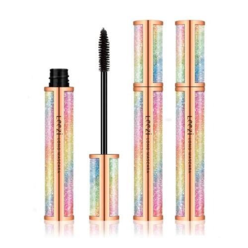 4D Silk Fiber Eyelash Mascara Waterproof - Thick Long Lasting Smudge-Proof Na...