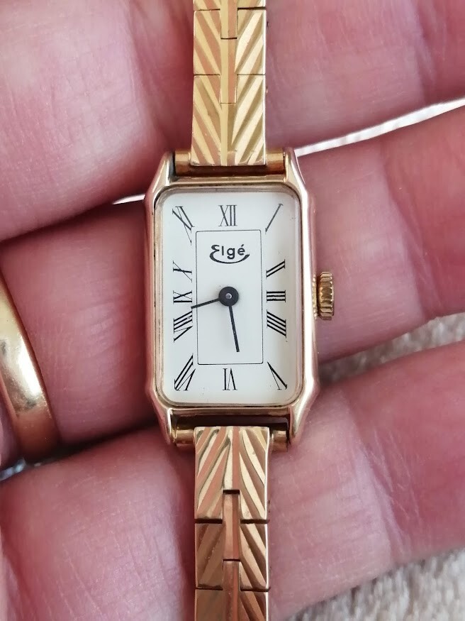Mouvement De Montre Mécanique Vintage ELGE - Ébauche Suisse - Occasion - Pour Réparation Ou Collection