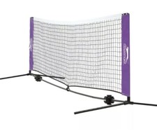 NEW SLAZENGER Mini Tennis NET & POSTS 3m + Carrying Bag Should Strap