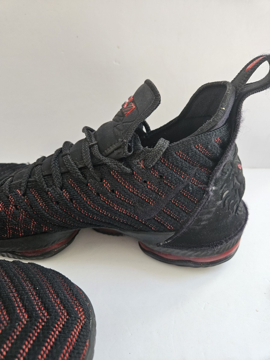 スニーカー Nike LeBron 16 I Promise 2018 AW FW 18 Nike LeBron 16 'Fresh Bred' 2018 Men's Size 11 Black/Red