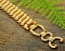 Vintage NOS Expansion Spring Bar End Watch Band Gold Filled Kestenmade USA