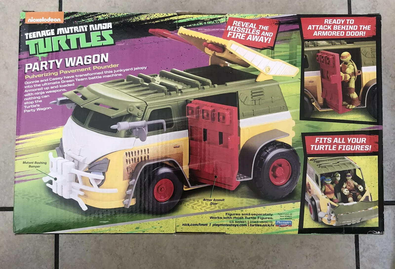 vintage ninja turtle van