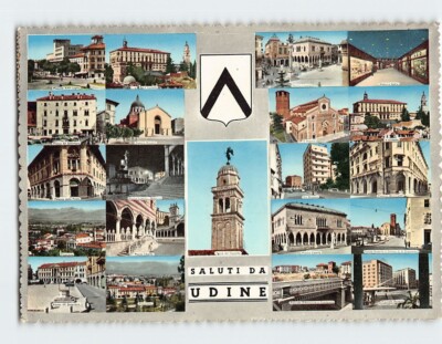Postcard Scenes & Views Udine Italy