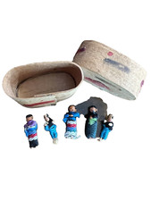 Trouble Dolls-Guatemalan worry dolls set of 5 in box