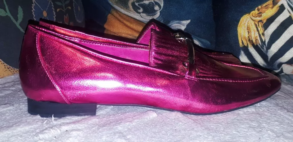 Stradivarius pink hotsell shoes
