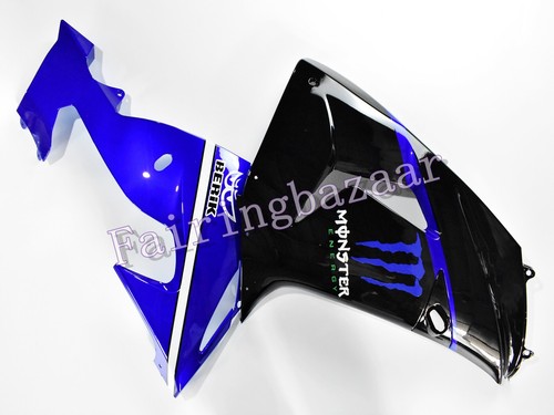 Fit for 2006 2007 ZX10R Blue Black ABS Plastic Injection Bodywork Fairing Kit - Picture 4 of 6