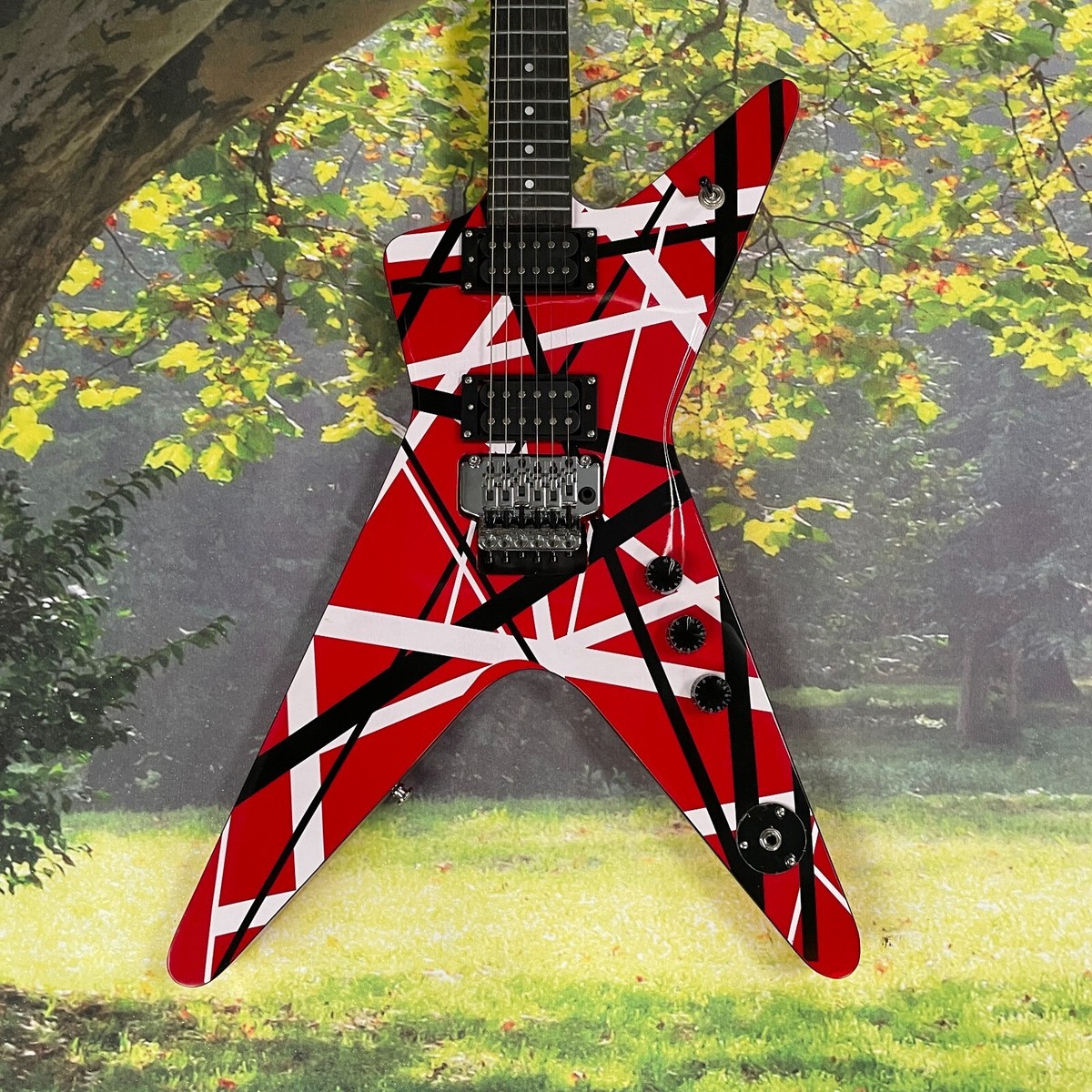 Dimebag Darrell Dime V ギター Washbn Dimebag Darrell Electric Guitar Custom Dean DIME R/B
