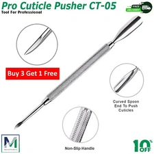 Cuticle Pusher Remover Nail Cleaner Manicure Pedicure Stainless Steel Tool Set