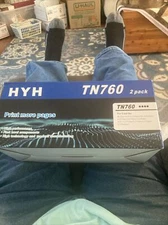 2PK High-Yield TN760 Toner Compatible TN730 For Brother HL-L2350DW HL-L2370DW