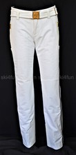 BOGNER DAMEN SKIHOSE mit GÜRTEL SKI WEIß-GR...