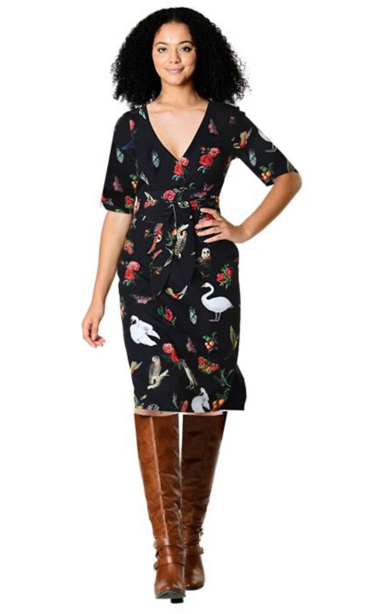 eshakti bird dress