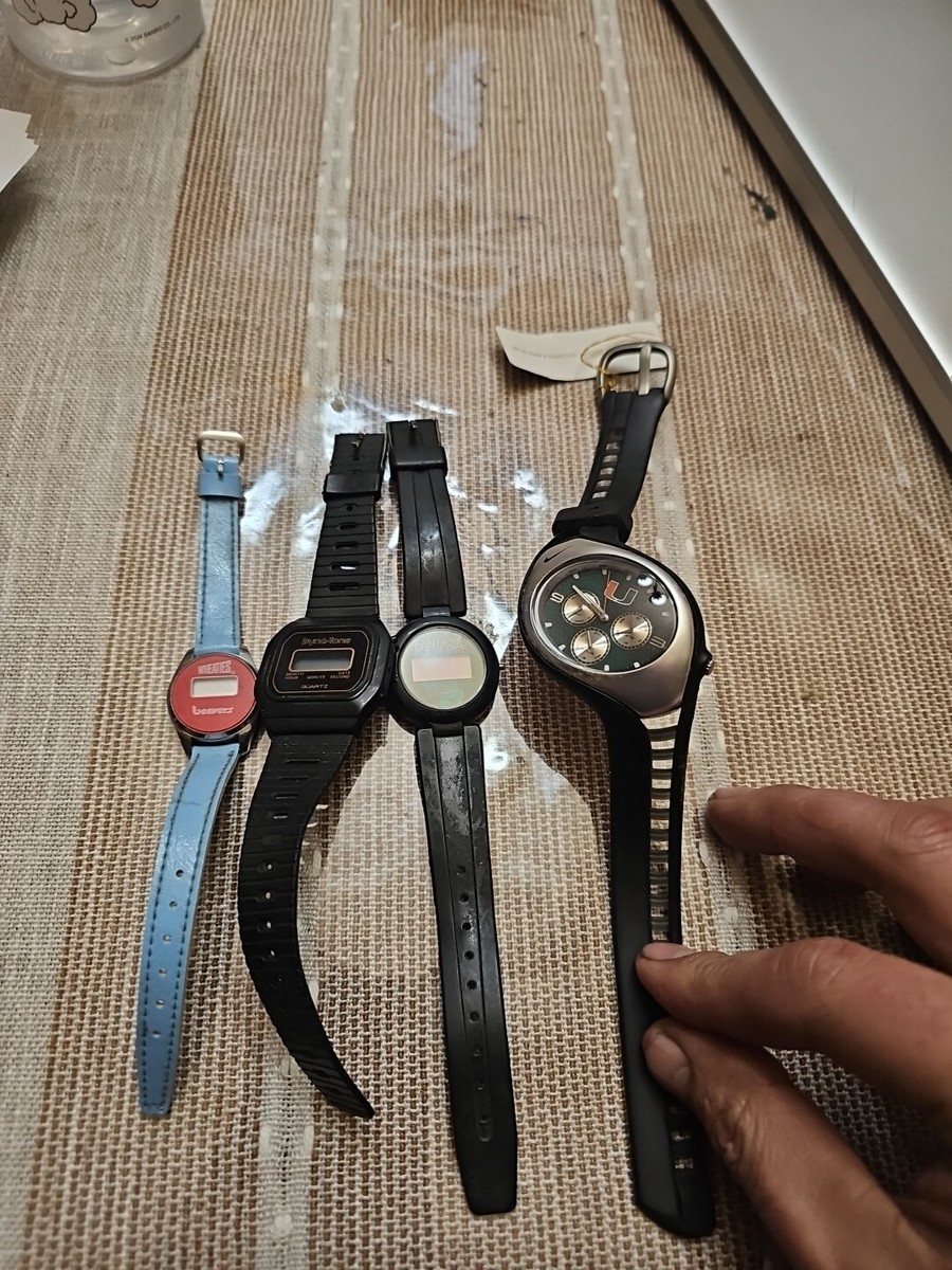 NIKE ナイキ 腕時計 メンズ WR0091 TRIAX SWIFT Nike Triax Swift WR0091 Miami Hurricane Sport Watch Non Working