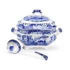 Spode Blue Italian  stunning soup tureen with Ladle-sd133
