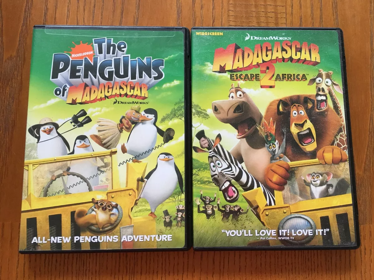 DreamWorks Madagascar Escape 2 Africa And The Penguins Madagascar Movie Set  | eBay