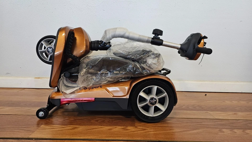 Scooter plegable manual EV Rider Transport M - Cobre - CAJA ABIERTA Foto 3 de 4