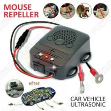 12V Car Ultrasonic Mouse Repeller Rat Rodent Pest Animal Deterrent Repellent ABS
