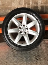 RUEDA TRASERA ALEACIÓN MERCEDES BENZ R230 SL500 A2304010902 8.5JX17/H2/ET35