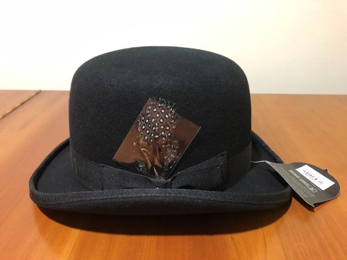 New with Tag Stacy Adams SAW 506 Wool Derby Men's Hat brown / black - Picture 6 of 7