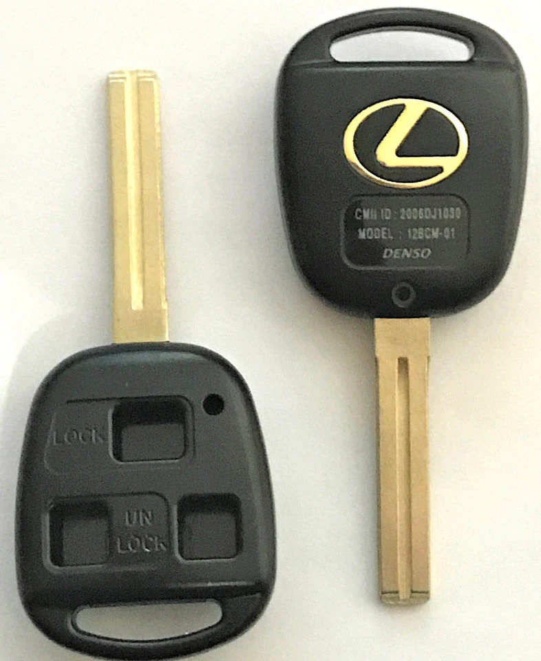  Lexus 3 Button Remote Head Key Shell TOY48 (Short) Usa Stock TOP QUALITY  - Image 3 of 4