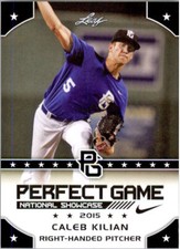 10-Count Lot CALEB KILIAN 2015 Leaf Perfect Game NIKE All-American Rookies