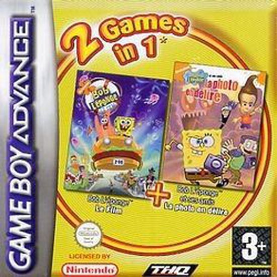 Bob L'éponge : La Photo En Délire – Game Boy Advance – Bon état