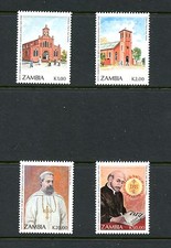 J702  Zambia 1991   Jesuits St. Ignatius Loyola 4v.  MNH