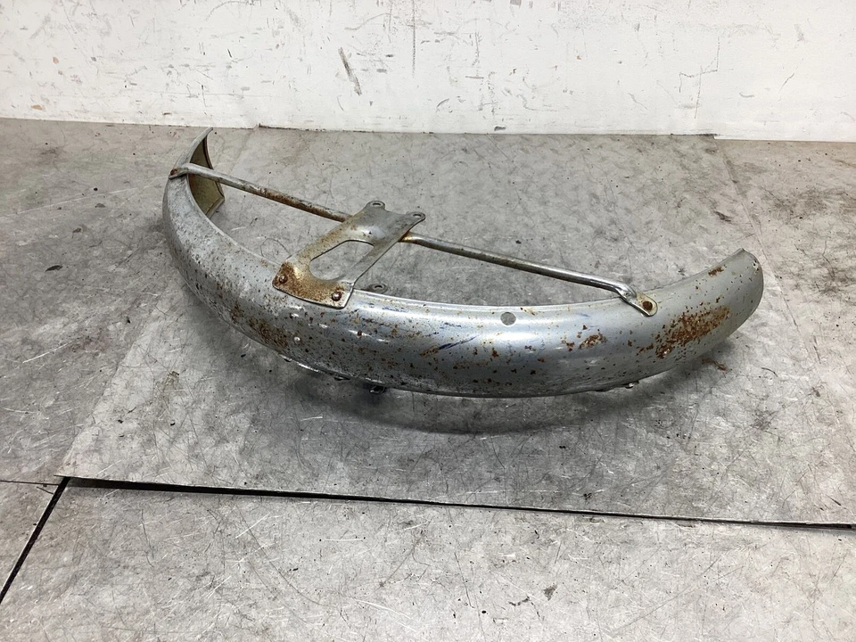 Honda CB125S 1975 OEM RUEDA DELANTERA GUARDABARROS CAPÓ CARENADO Foto 2 de 4