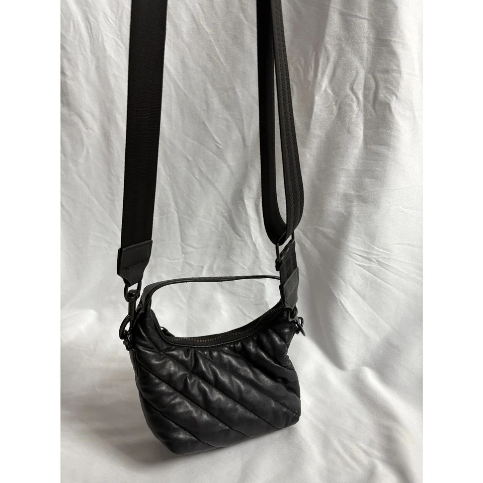 Think Royln Luxe Studio Quilted Hobo Bag Mini Sporty Crossbody Purse Cute - Image 3 of 4