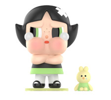    POPMART, 100 Authentic, BUTTERCUP, Crybaby x The Powerpuff Girls