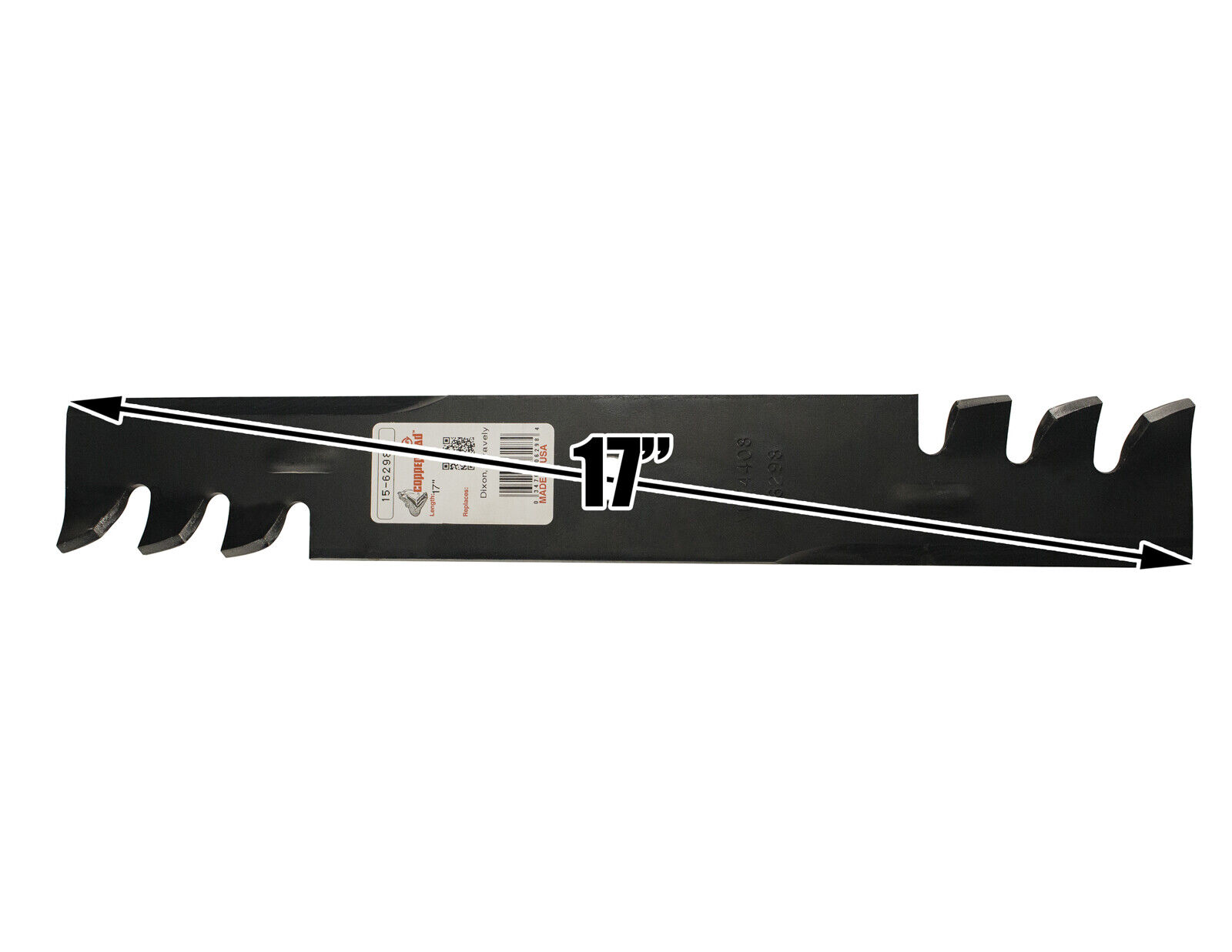 (4) Rotary® Copperhead® 6298 Mower Blades Dixie Chopper® 30227-50 32\
