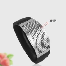 Garlic Press Crusher Squeezer Manual Tool Stainless Steel Masher Kitchen Tool