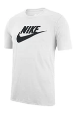 Nike Men's T-Shirt Athletic Logo Swoosh Printed Active Short Sleeve Tee