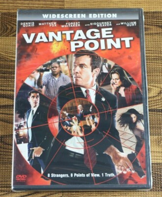 Vantage Point 8 Strangers. 8 Points of View. 1 Truth. Widescreen 2008 DVD SEALED